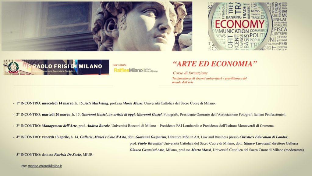 ARTE ED ECONOMIA CIRC. 222 BIS  – 12.03.2018