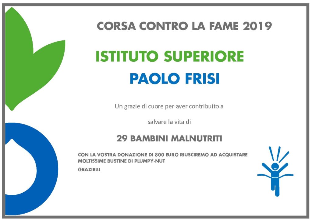 CORSA CONTRO LA FAME