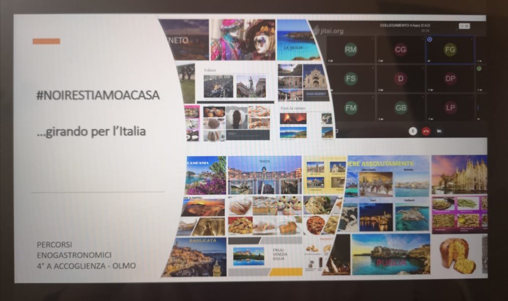 NOI RESTIAMO A CASA… girando l’Italia